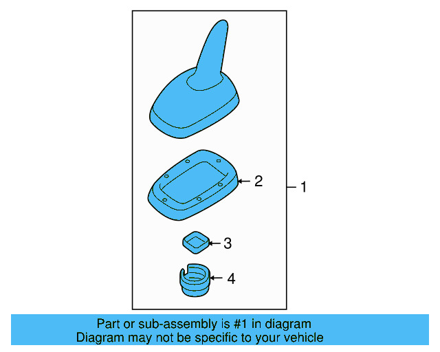 Antenna Assembly 1K0-035-507-L - View 20