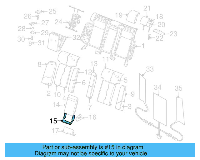 Mount Bracket 3D0-885-585-D - View 2
