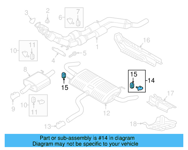 Rear Hanger 5Q0-253-144-E - View 6