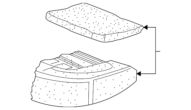 Seat Cushion Pad 3D5-885-376-F