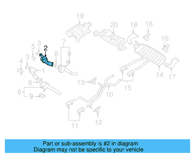 Converter & Pipe Gasket 7L6-253-115 - View 5