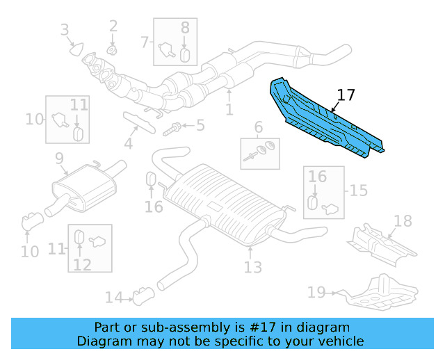 Heat Shield 3QF-825-661-C - View 13