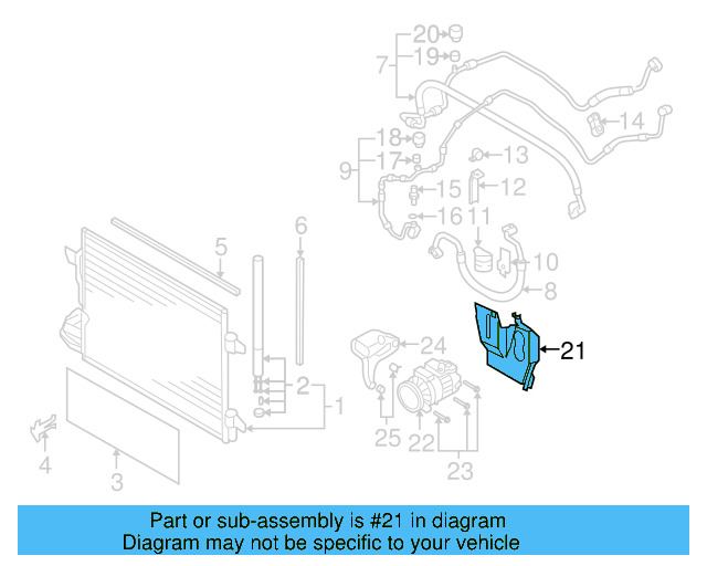 Exhaust Heat Shield 5K0-825-635 - View 56
