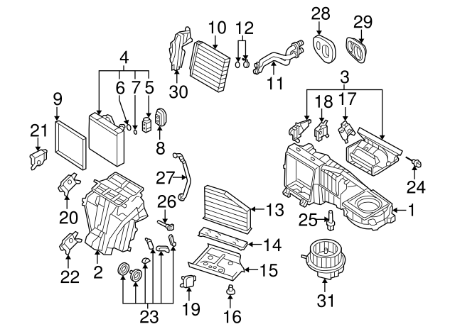 Cabin Air Filter 1K1-819-669 - View 77