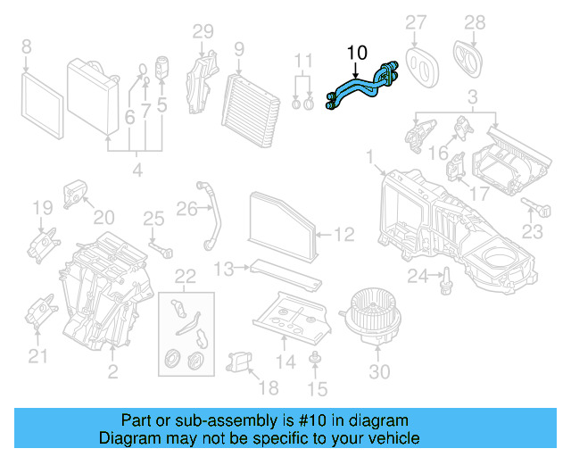 Heater Core 3C0-819-031-A - View 23