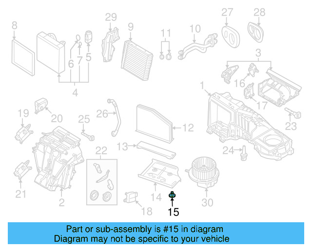 Air Filter Holder 1K0-819-422-B - View 58
