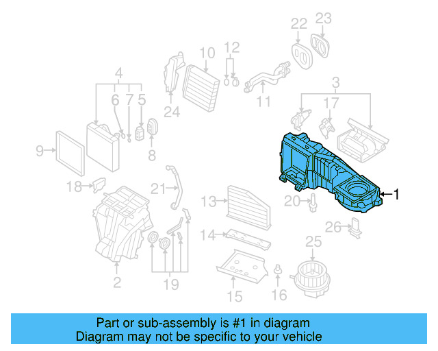 HVAC Unit Case 1K1-820-007-A - View 33
