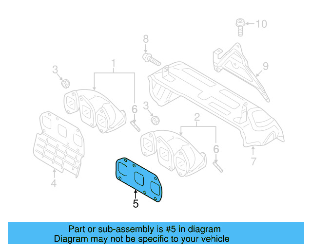 Manifold Gasket 03H-253-050-D - View 21
