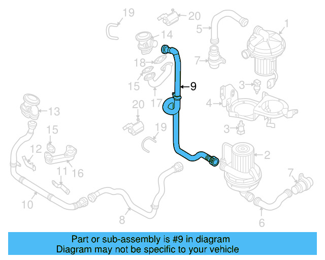 Pressure Hose 3D0-131-128-G - View 2