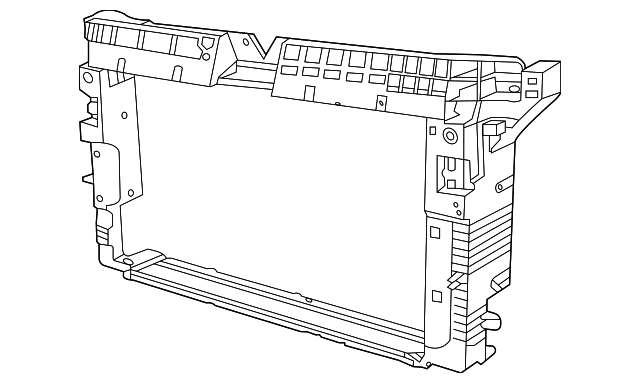 Radiator Support 2GJ-805-588-D - View 3