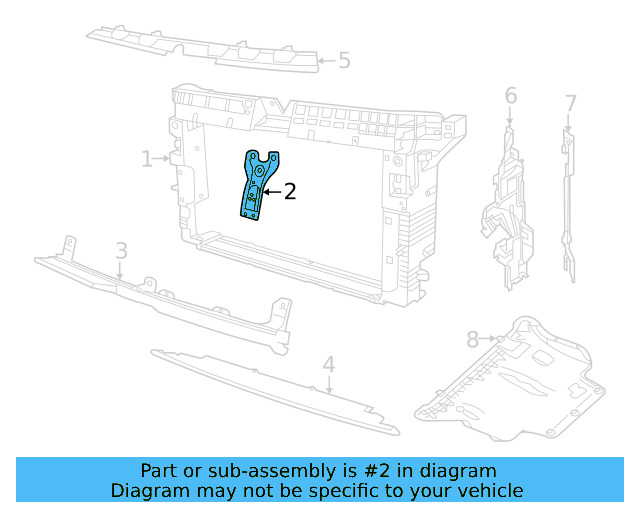Center Support 2GJ-805-567