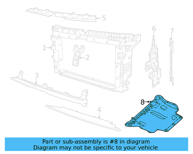 Splash Shield 3Q0-825-236-C - View 8