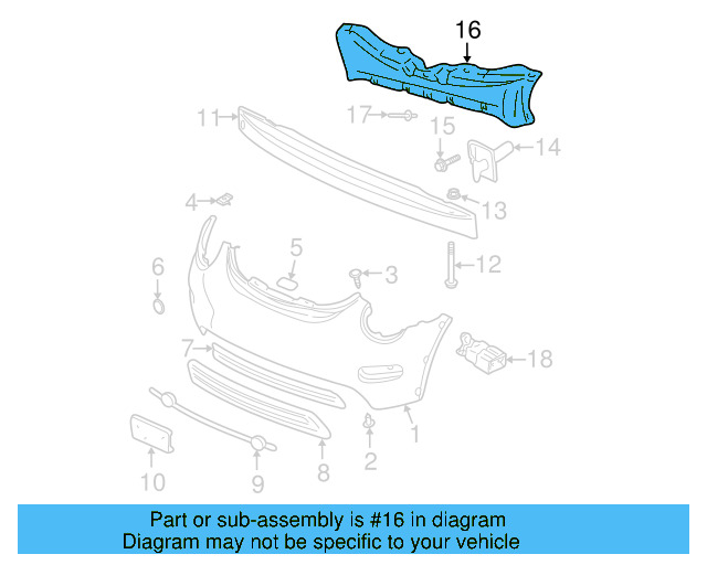 Filler Panel 1C0-809-424-H - View 15