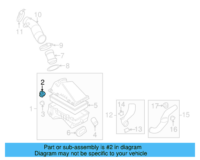 Grommet 1J0-129-669 - View 6