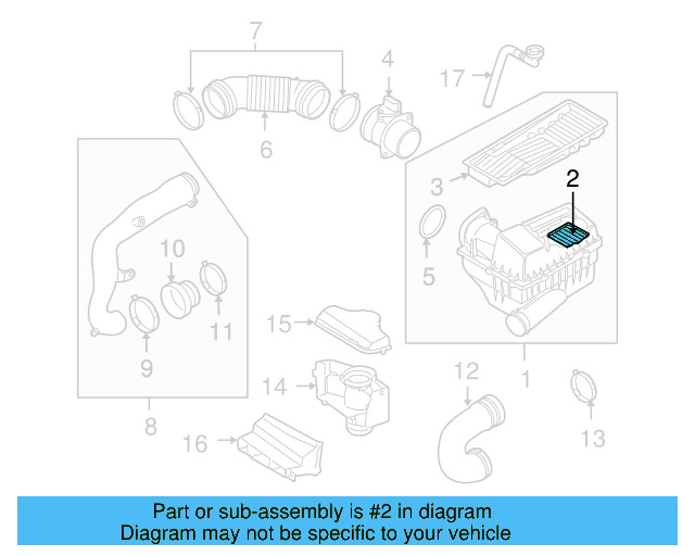 Air Filter 1J0-129-620 - View 34