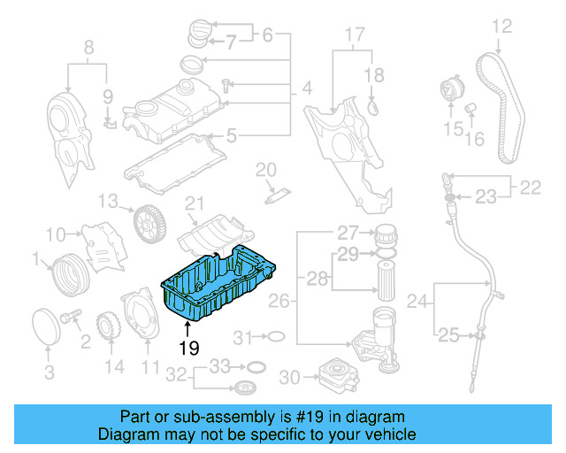 Engine Oil Dipstick 038-115-611-B - View 33
