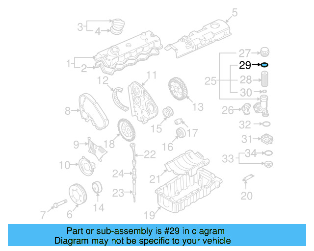 Engine Oil Filter Gasket N-907-823-01 - View 7