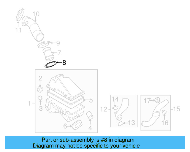Air Mass Sensor Gasket WHT-006-727 - View 9
