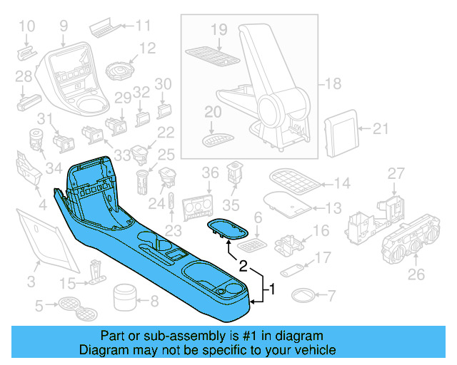 Console Body 5C5-863-241-B-PX7