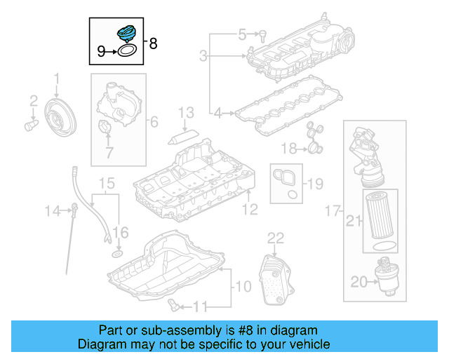 Cap 06B-103-485-C - View 19