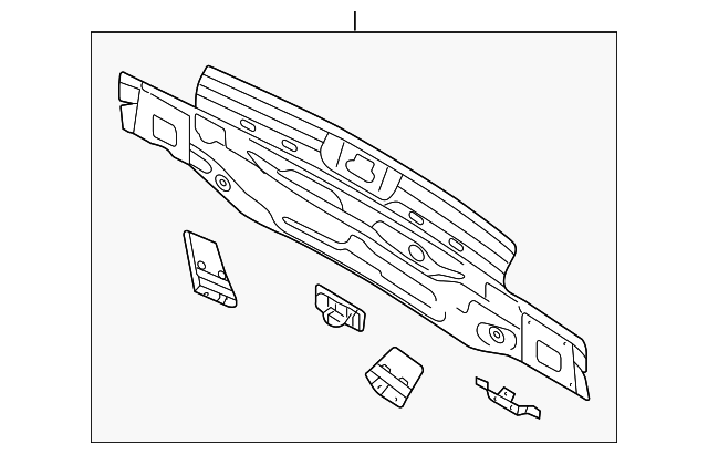 Rear Body Panel 5K6-813-301 - View 6