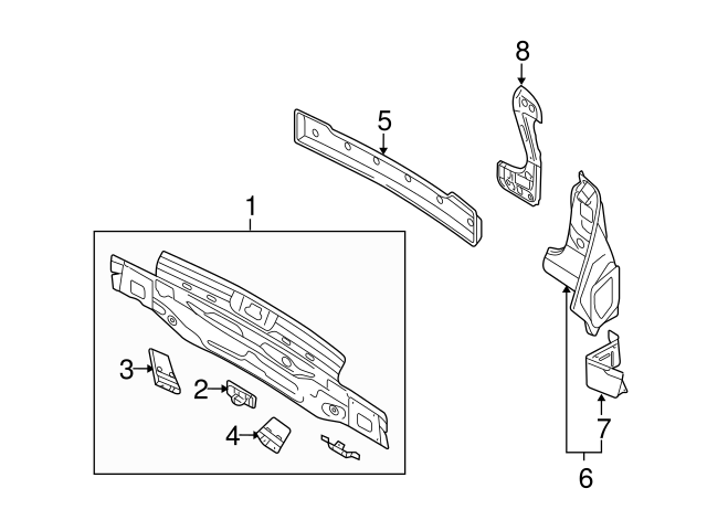 Tie Down Hook 1J0-804-299 - View 80