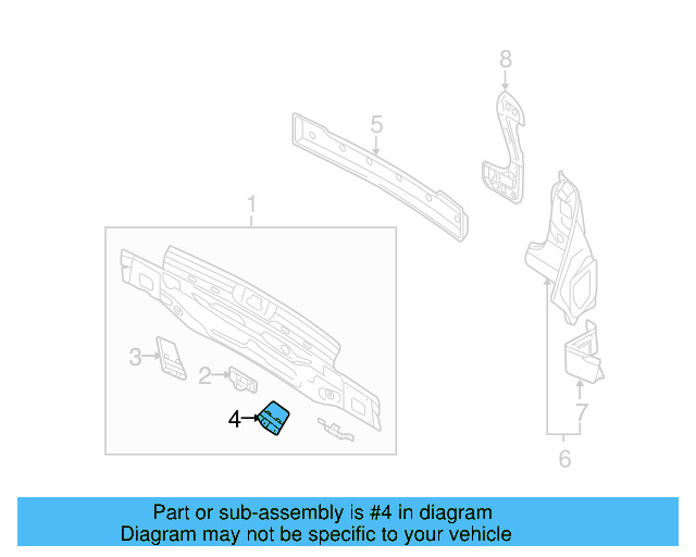 Holder 5K6-813-745-B - View 5