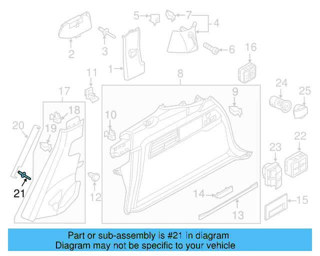 Baffle Rivet N-905-763-01 - View 20