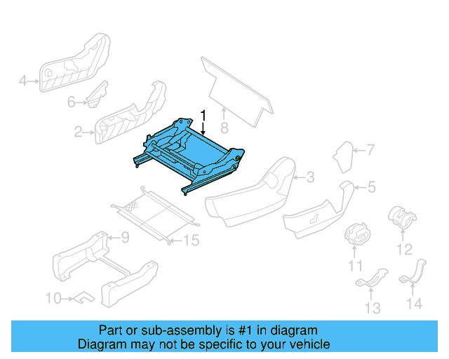 Seat Adjuster 7B0-881-617 - View 5