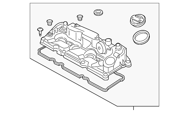 Valve Cover 03L-103-469-AD - View 12