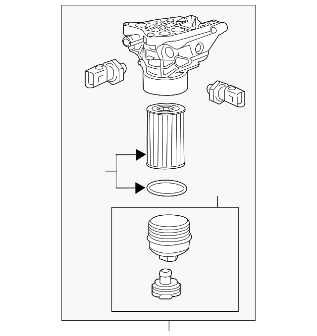 Oil Filter Housing Gasket Set 03N-198-070