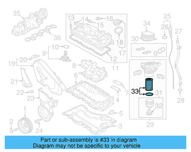 Oil Filter 03N-115-562-B - View 21