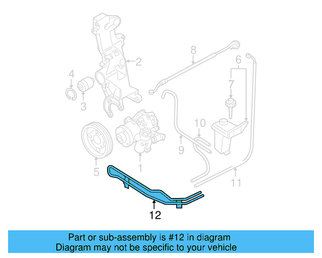 Power Steering Cooler Tube 8D0-422-885-P - View 22