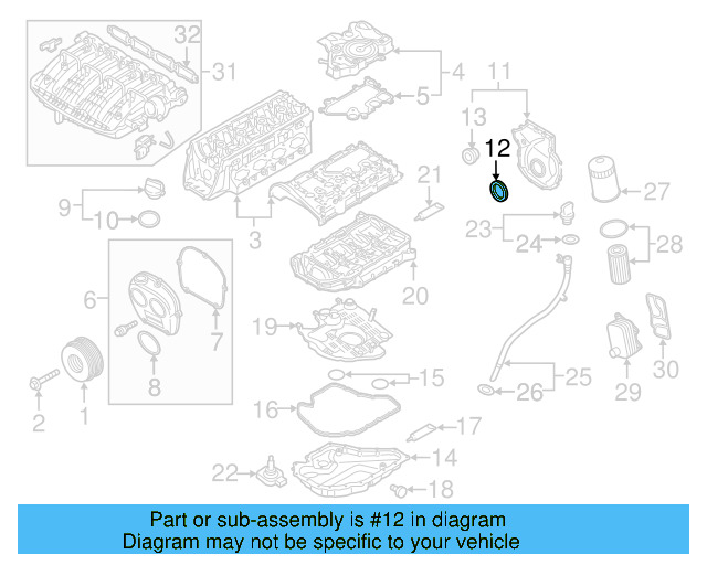 Plug 06H-115-418-AA - View 57