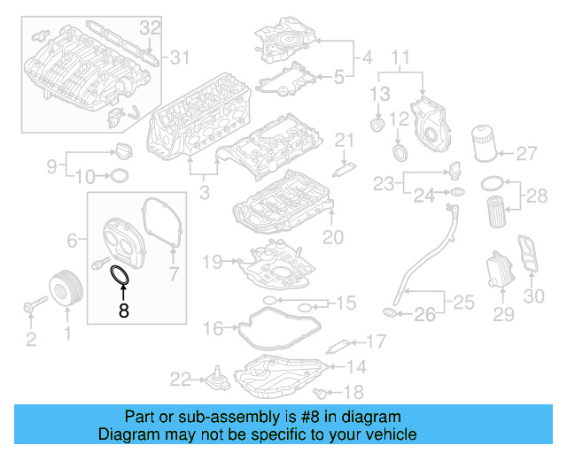 Plug 06H-115-418-AA - View 3
