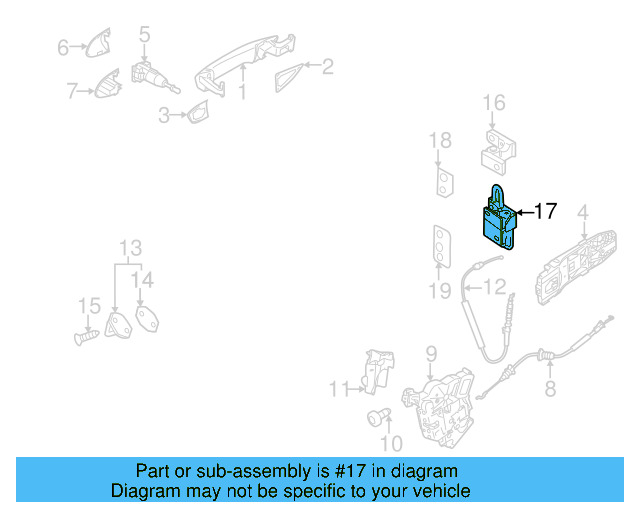 Lower Hinge 1K0-831-412-Q - View 25