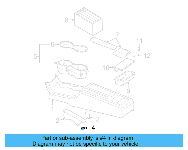 Cover Clip 3B0-885-313 - View 22