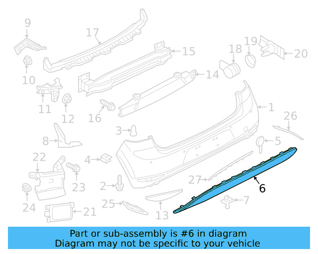 Spoiler 5G6-807-568-N-041 - View 3
