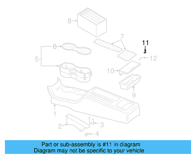 Lid Pin 3B0-858-478-B41 - View 4