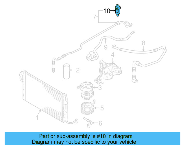 Pressure Sensor 1K0-959-126-E - View 66