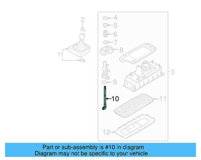 Lever Assembly 1K0-711-112-B - View 31