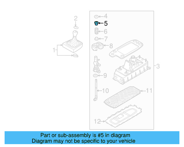 Lever Assembly Upper Bushing 1J0-711-217 - View 32