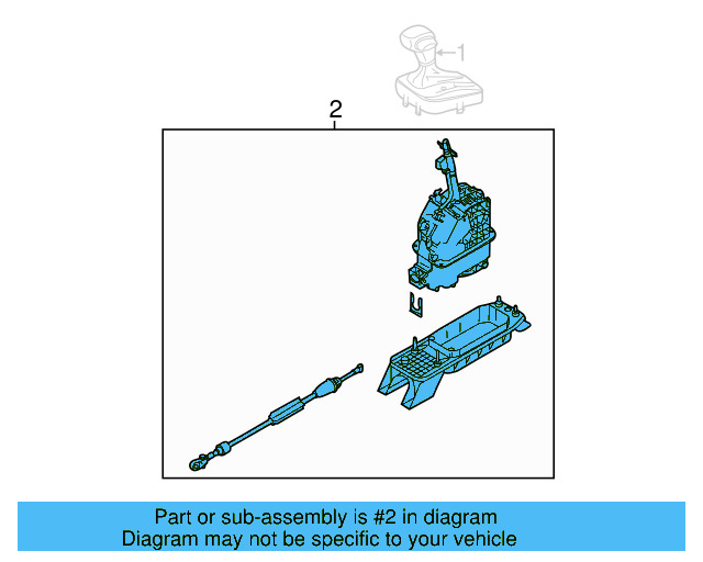 Gear Shift Assembly 5K1-713-025 - View 3