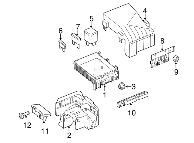 Main Fuse Nut N-101-181-05