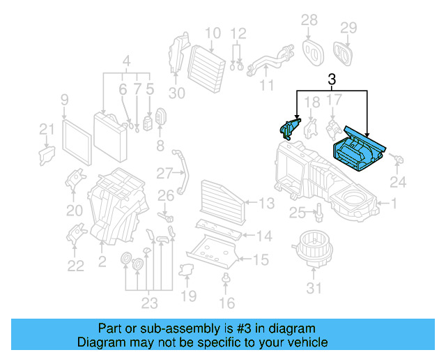 Intake Duct 3C0-898-304-D - View 19