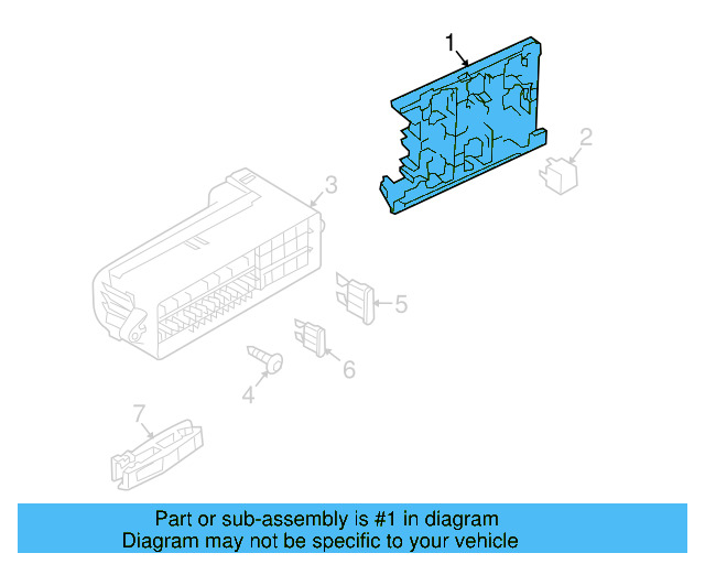 Relay Plate 7N0-937-503