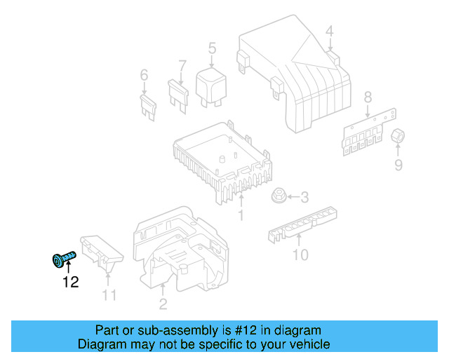 Bracket Bolt N-907-676-02 - View 2