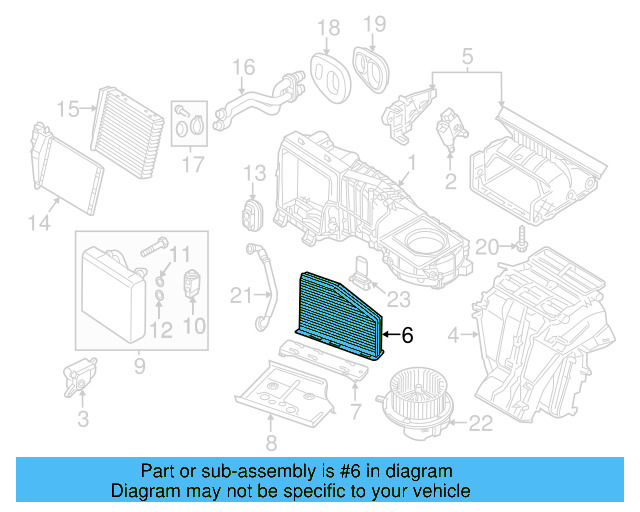 Cabin Air Filter 1K1-819-669 - View 6