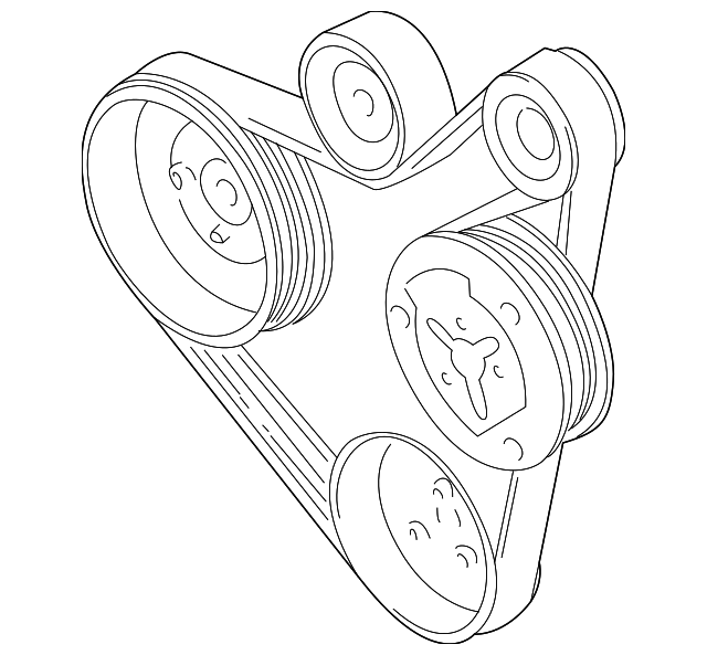 Serpentine Belt 06A-260-849-C - View 30