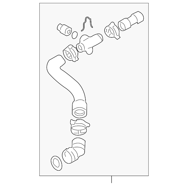 Upper Hose 1C0-122-101-M